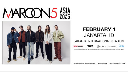 Maroon 5 Umumkan Konser di Indonesia, Catat Tanggalnya