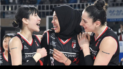 Megawati Hangestri Tunjukan Sifat Setia Kawan Semasa di Korea, Pevoli Cantik ini Sampai Kaget Kok Rekan Setimnya itu...