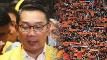 Ridwan Kamil Tak Mau Politisasi Jakmania Demi Pilgub Jakarta 2024, Golkar Puji Setinggi Langit