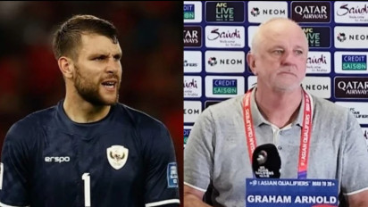 Maarten Paes Buat Pelatih Australia Frustasi, Katanya Kiper Baru Timnas Indonesia itu...