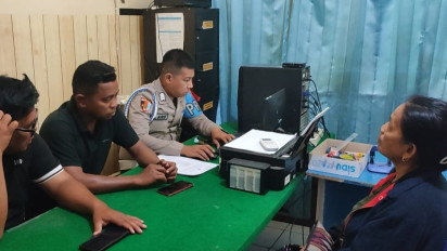 Suami ditabrak Oknum Polisi hingga Tewas, Istri dan anak korban Polisikan Polisi