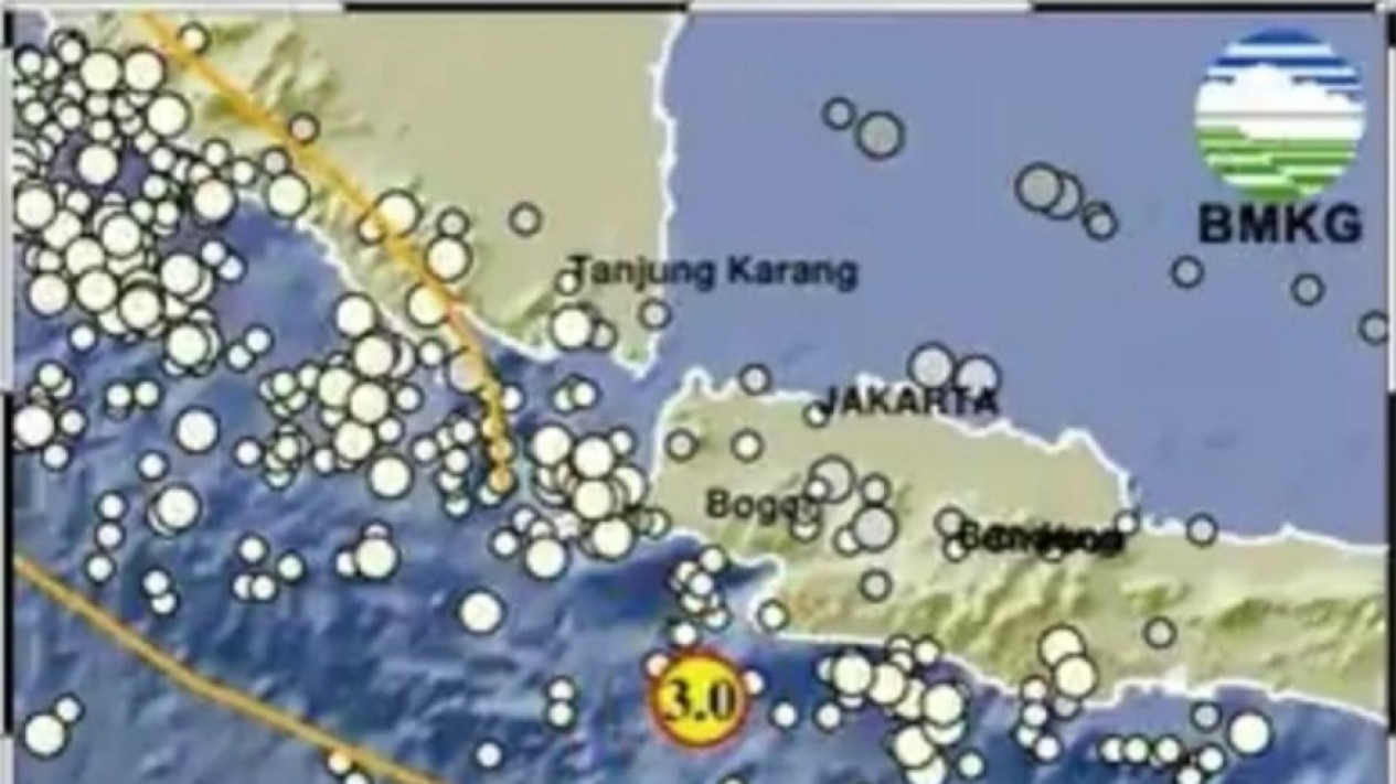 Gempa Magnitudo 3 Guncang Bayah Banten Malam Ini, BMKG Minta Masyarakat Tetap Tenang
            - galeri foto