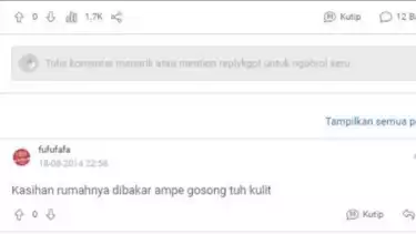 Akun Kaskus Fufufafa yang tengah menjadi sorotan publik