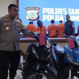 7 Pelaku Curanmor Antar Kabupaten Karo dan Dairi Diringkus Polres Tanah Karo