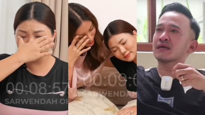 Ikut Berderai Air Mata, Reaksi Adik Sarwendah saat Tahu Penyebab Ruben Onsu Mau Cerai hingga Singgung Nasib Betrand Peto