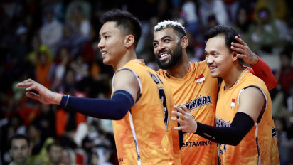 Kalah dari Tuan Rumah, Jakarta Bhayangkara Presisi Tampil di Perebutan Juara 3 AVC Men's Club Championship