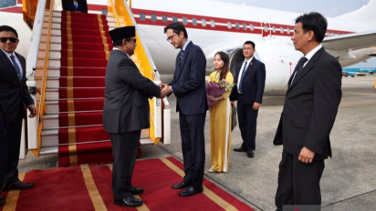 Prabowo Langsung ke Vietnam Usai Rapat Paripurna, Warganet Takjub: Perasaan Tadi Masih di IKN