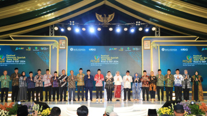 Buka Fesyar Jawa 2024, PJ Gubernur Adhy: Jatim Pusat Pengembangan Ekonomi Syariah Nasional