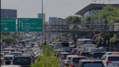 Libur Panjang Maulid Nabi Muhammad, Jalur Wisata Puncak Bogor Mulai Padat, Begini Situasinya