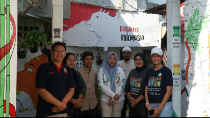 Tutup Program RAKB 2024, Simas Jiwa Sukses Adakan Living Community Make Over Bagi Warga Petamburan Jakarta