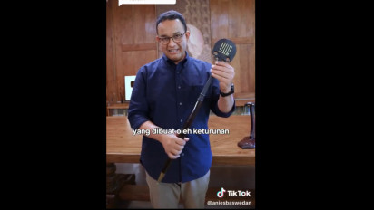 Viral Disebut Simpan Cakra Diponegoro, Anies Baswedan Klarifikasi: Tongkat Ini...