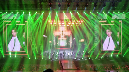 Konser Super Junior di Jakarta, Lighting Performance Sukses Buat ELF Tercengang