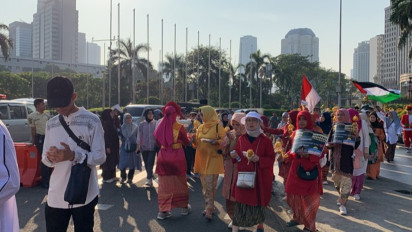 Peringati Maulid Nabi Muhammad, Komunitas Pecinta Rasulullah Gelar Parade di CFD