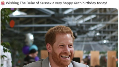 Pangeran Harry Ulang Tahun, Dapat Ucapan Selamat dari Kerajaan