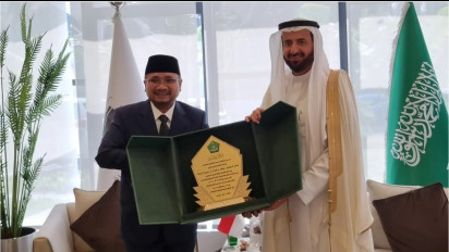 Bersiap Ciptakan Pelayanan Terbaik Haji 2025, Menag Yaqut Bertemu Menhaj Tawfiq