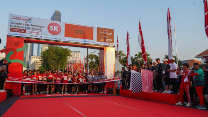 Sukses Diikuti 3.200 Pelari, Bank Jatim JConnect Run Lewati Rute Iconic Bersejarah Surabaya
