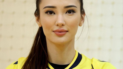 Apa Kabar Sabina Altynbekova? Mantan Senior Yolla Yuliana Sekaligus Bidadari Voli Tercantik di Dunia