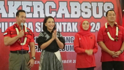 Roadshow ke 35 Kabupaten-Kota di Jawa Tengah, Andika-Hendi Sambangi Kader PDIP Kebumen