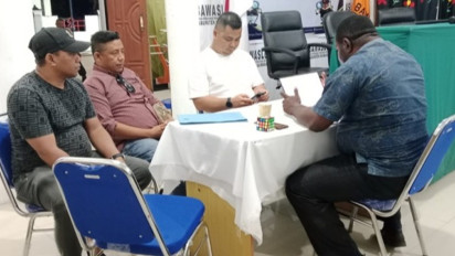 Sekretaris PAN Kaimana Laporkan Dugaan Tanda Tangan Palsu Rekomendasi Cabup Kaimana ke Bawaslu