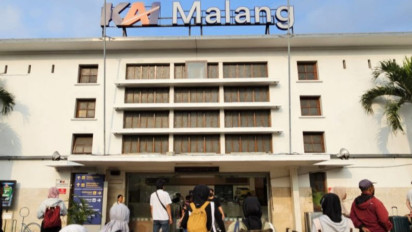 Libur Panjang Maulid Nabi 2024, Penumpang di Stasiun Malang Capai 32.562 Orang