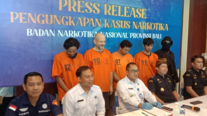 BNN Bali Tangkap Bule Latvia Anggota Geng Narkotika Internasional, Bawa Hasis dan Ganja ke Bali