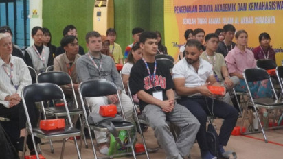 Ketika Puluhan Mahasiswa Asing Belajar Kerukunan Beragama di Masjid Al-Akbar