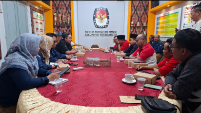Dana Pilkada Rp60 Miliar dari APBD Tak Terpublish, LSM Lira Datangi KPU Kab Probolinggo