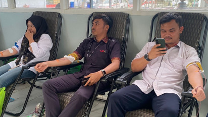 Hari Palang Merah Indonesia, Tol Medan-Binjai Gandeng PMI Langkat Gelar Aksi Donor Darah