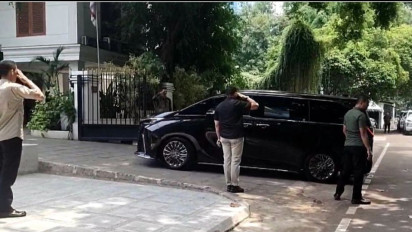 SBY Kunjungi Kediaman Prabowo di Kertanegara