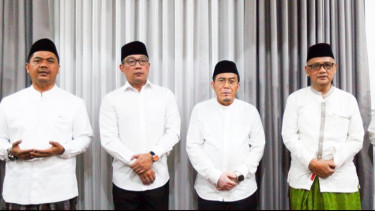 Ridwan Kamil dan Suswono Mendadak Temui Relawan Prabowo di Jakarta Timur, Ada Apa?