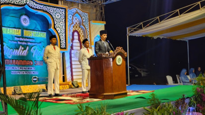 Peringati Maulid Nabi Muhammad SAW, Ribuan Jemaah Wahidiyah Gelar Mujahadah Rubu’usanah