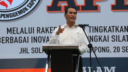 Mentan Amran Ajak Asosiasi Peternak Sapi Sukseskan Program Makan Bergizi Gratis