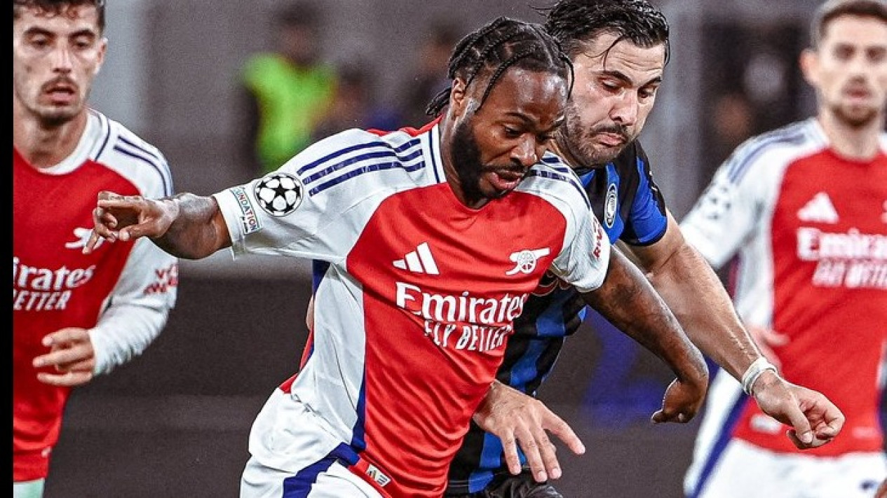 Raheem Sterling Cetak Sejarah di Liga Champions 2024/2025 Usai Tampil saat Arsenal Ditahan Imbang Atalanta, Apa Itu?
            - galeri foto
