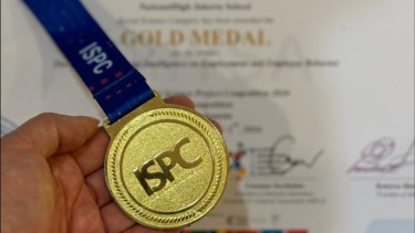 Harumkan Nama Indonesia di Kancah Internasional, Pelajar Ini Raih Medali Emas di Kompetisi ISPC 2024