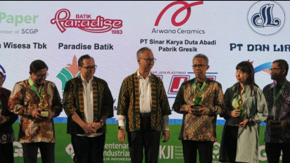 Menperin Agus Gumiwang Apresiasi Perusahaan yang Berhasil Bawa Penghargaan Industri Hijau