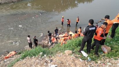 Kronologi Penemuan 7 Mayat Mengambang Bercampur Lumpur di Kali Belakang PGP Jatiasih Bekasi, Ditemukan Warga yang Sedang Cari Kucing Anggora
