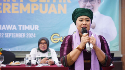 Kader Perempuan Bangsa Jatim Konsolidasi Dukung Luluk-Lukman, Fokus Pada Isu Kekerasan Perempuan dan Anak