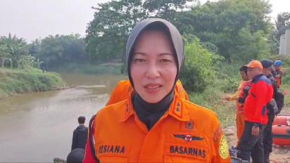 Pastikan Tidak Ada Lagi Korban Tewas Lainnya, Basarnas Kembali Sisir Kali Bekasi