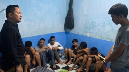 Detik-detik Polrestabes Medan Tangkap 10 Geng Motor yang Bikin Onar