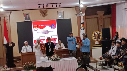 Pengundian Pilgub Bali, Mulia-Pas Nomor Urut 1, Koster-Giri Nomor Urut 2