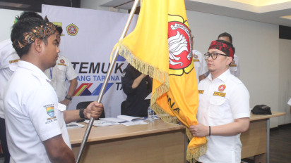 Terpilih Kembali Jadi Ketua Karang Taruna Kota Bandung, Andri Gunawan Kebut Program Kerja yang Tertunda