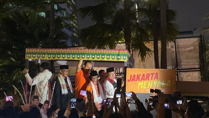 Diantar Mandra ke Pengundian Nomor Urut, Rano Karno: Biasanya Kalau Dia yang Antar Suka Jadi