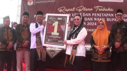 Pengundian Nomor Urut Pilkada Brebes, Calon Tunggal Nomor 1 dan Kotak Kosong Nomor 2