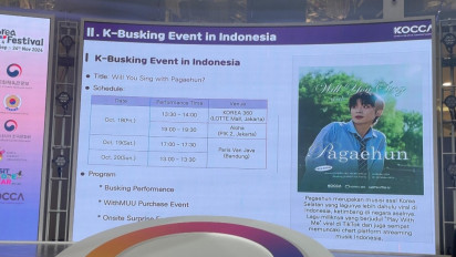 KOCCA Hadikan Solois Korea Pagaehun ke Jakarta dalam Rangkaian Acara K-Festival 2024, Simak Detailnya