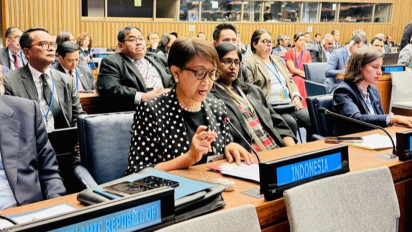 Tegas! Menlu Retno Marsudi Kuliti Ketidakberdayaan PBB Dalam Hentikan Serangan Israel Kepada Palestina