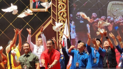 Dua Pasangan Cagub-Cawagub Jawa Tengah Deklarasikan Pilkada 2024 Damai