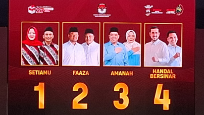 Sah! KPU Resmi Tetapkan Nomor Urut Empat Calon Pilwali Kota Probolinggo