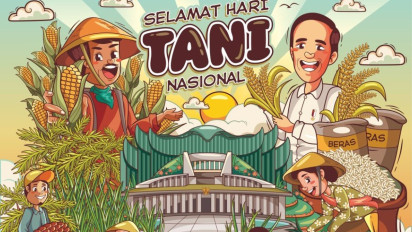 Sambut Hari Tani Nasional 24 September, Jokowi: Hargai Kerja Keras Petani 