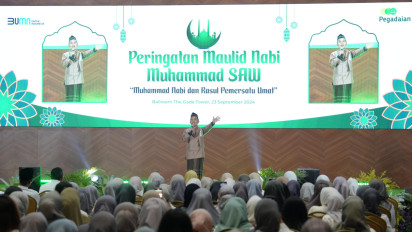 Peringati Maulid Nabi Muhammad, Pegadaian Bershalawat Bersama Ustadz Maulana dan Sabyan Gambus