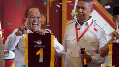 Dapat Nomor Urut Satu di Pilkada Sultra, Ruksamin Optimis Bakal Menang Bersama Sjafie Kahar